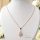 Antiallergijska Goldfilled ogrlica 45cm/1mm + obesek, barva 18K