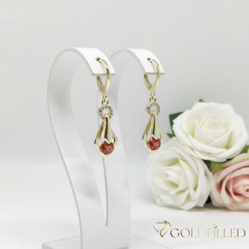 Goldfilled Antialergični Uhan 35mm 14K barva