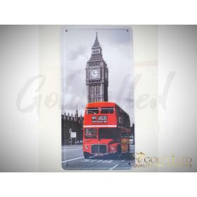 DEKORATIVNA KOVINSKA TABLA 15X30 CM