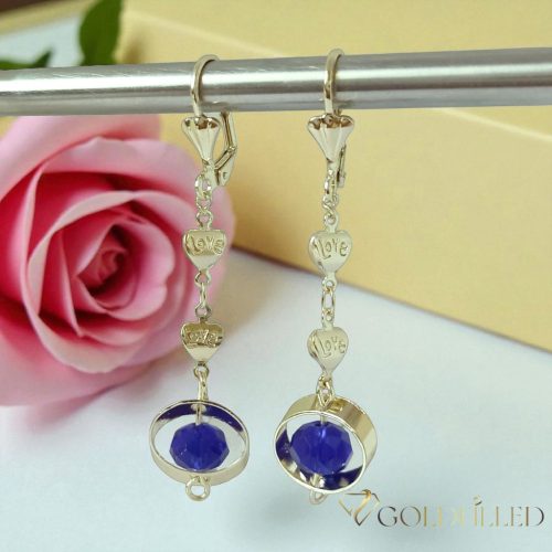 Goldfilled Antialergični Uhan 54mm 14K barva