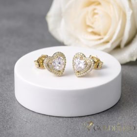 Goldfilled Antialergijske Uhani 11mm 14K barva