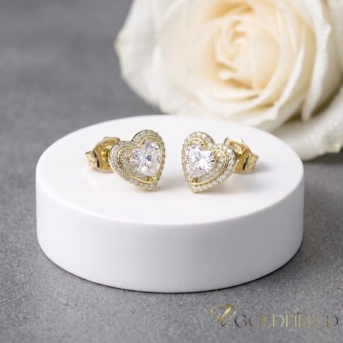 Goldfilled Antialergijske Uhani 11mm 14K barva