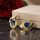 Goldfilled antialergijski uhani 18mm 14K barva