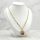 Antiallergijska Goldfilled ogrlica 45cm/3,5mm + obesek, barva 14K