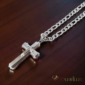 Naramnica iz nerjavečega jekla 55cm/7mm	