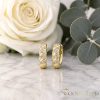 Goldfilled Antialergijske Uhani 13mm 14K barva