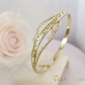   Antiallergene Goldfilled zapestnice 4-16mm  barvna (14K) premer 60mm "odprtljiv"