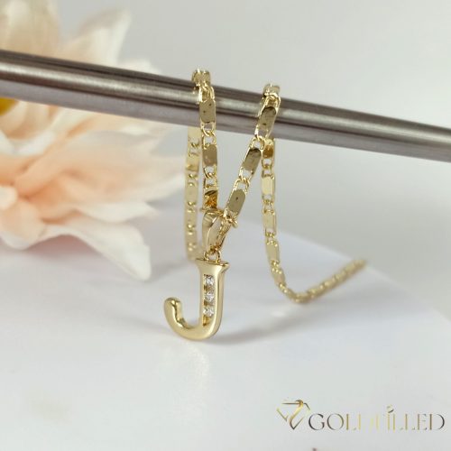 Antiallergene pozlačena ogrlica „Goldfilled“,  več velikostih debelina 2mm, barva 14K