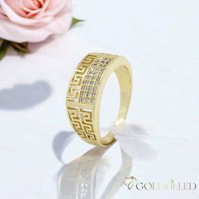   Antialergijski prstan „Goldfilled”, v različnih velikostih, barva 14K