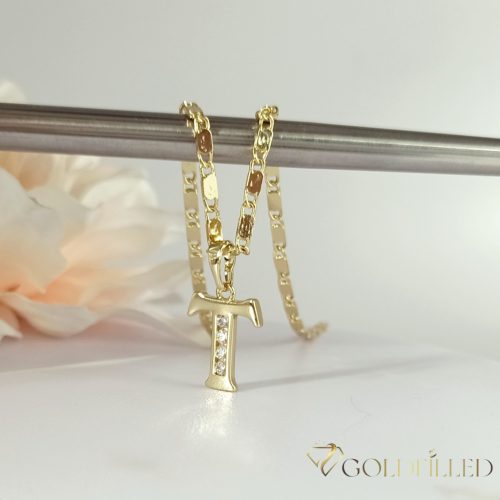 Antiallergene pozlačena ogrlica „Goldfilled“,  več velikostih debelina 2mm, barva 14K