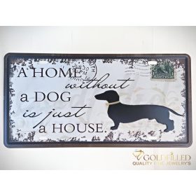 DEKORATIVNA KOVINSKA TABLA 15X30 CM