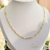 Antialergijska ogrlica Goldfilled 50cm dolga in 4mm široka Barva 14K