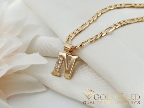 Goldfilled antialergijska ogrlica 50cm/3,8mm 18K barva