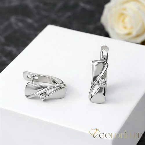 Antiallergijski Goldfilled uhani, 14mm