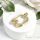 Antiallergijski Goldfilled obesek 25 mm, barva 14K