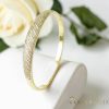 Antiallergene Goldfilled zapestnice 7-4mm  barvna (14K) premer 60mm "odprtljiv"