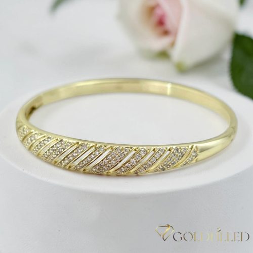 Antiallergene Goldfilled zapestnice 7-4mm  barvna (14K) premer 60mm "odprtljiv"