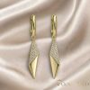 Goldfilled Antiallergene Uhani 40mm 14K barva