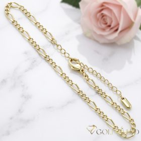 Goldfilled Verižica za gleženj Max. 27cm Barva 14K