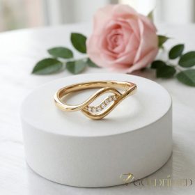   Antialergijski prstan „Goldfilled”, v različnih velikostih, barva 18K