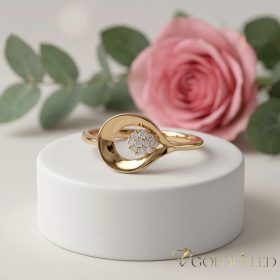   Antialergijski prstan „Goldfilled”, v različnih velikostih, barva 18K