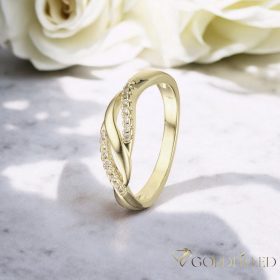   Antialergijski prstan „Goldfilled”, v različnih velikostih, barva 14K