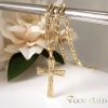 Antiallergijska Goldfilled ogrlica 45cm/4mm + obesek, barva 18K