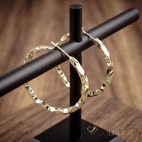 Goldfilled Antialergijske  uhani 35mm 14K barva