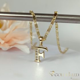   Antiallergene pozlačena ogrlica „Goldfilled“,  več velikostih debelina 2mm, barva 14K