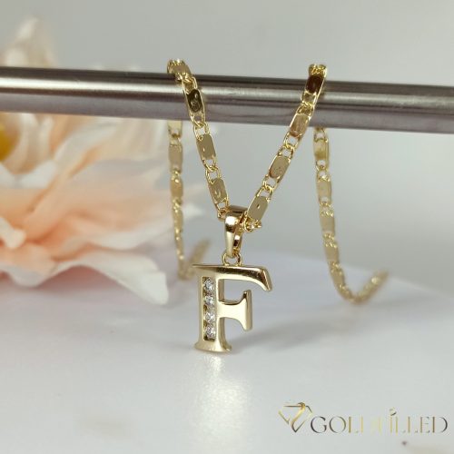 Antiallergene pozlačena ogrlica „Goldfilled“,  več velikostih debelina 2mm, barva 14K