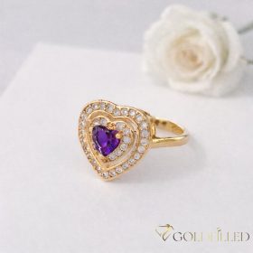   Antialergijski prstan „Goldfilled”, v različnih velikostih, barva 18K