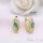 Goldfilled antialergijski uhani 18mm 14K barva