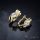 Goldfilled antialergijski uhani 20 mm 14K barva
