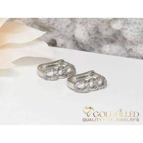 Antiallergijski Goldfilled uhani, 18mm