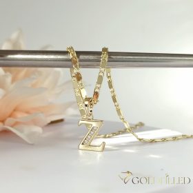   Antiallergene pozlačena ogrlica „Goldfilled“,  več velikostih debelina 2mm, barva 14K