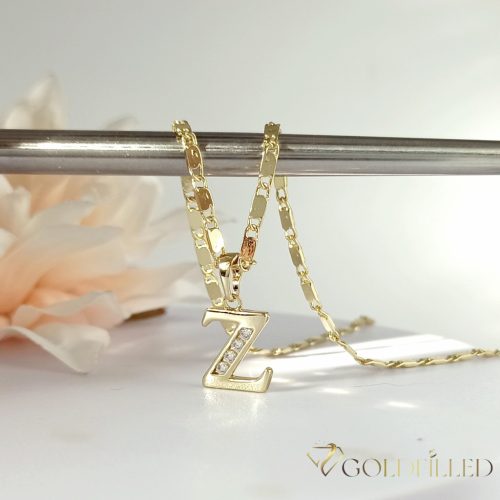 Antiallergene pozlačena ogrlica „Goldfilled“,  več velikostih debelina 2mm, barva 14K