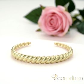   Antiallergene Goldfilled zapestnice 4-10mm  barvna (14K) premer 60mm