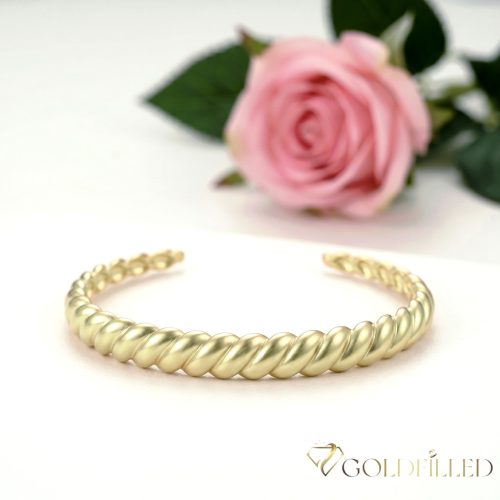 Antiallergene Goldfilled zapestnice 4-10mm  barvna (14K) premer 60mm