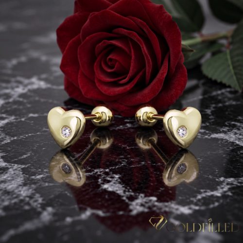 Goldfilled Antialergijske Uhani 7mm 14K barva