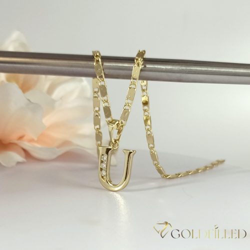 Antiallergene pozlačena ogrlica „Goldfilled“,  več velikostih debelina 2mm, barva 14K