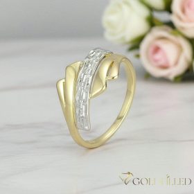   Antialergijski prstan „Goldfilled”, v različnih velikostih, barva 14K