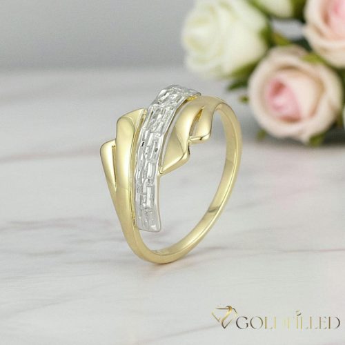 Antialergijski prstan „Goldfilled”, v različnih velikostih, barva 14K
