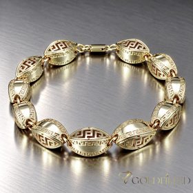   Antiallergene Goldfilled zapestnice 22cm /10mm  barvna (14K) 