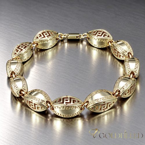 Antiallergene Goldfilled zapestnice 22cm /10mm  barvna (14K) 