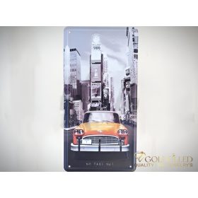 DEKORATIVNA KOVINSKA TABLA 15X30 CM