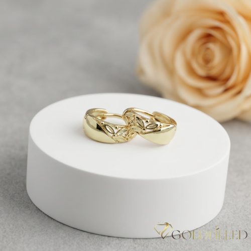 Goldfilled Antialergijske Uhani 13mm 14K barva