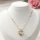 Antiallergijska Goldfilled ogrlica 60cm/2mm + obesek, barva 14K