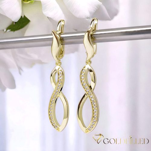 Goldfilled Antialergični Uhan 50mm 14K barva