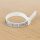 Ring size measuring tool (ali Ring sizer) To je nastavljiv plastični merilnik prstanov, s katerim lahko natančno izmerite obseg prsta pri nakupu prstana.