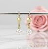 Goldfilled Antialergijske Uhani 22mm 14K barva